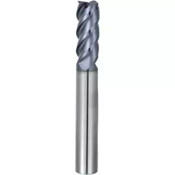 Концевая монолитная твердосплавная фреза СпецТехИнструмент D2.5L50T4AlTiNHRC60ASTI