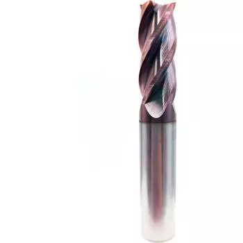 Концевая монолитная твердосплавная фреза СпецТехИнструмент D8L60T4TiAlNHRC55ASTI