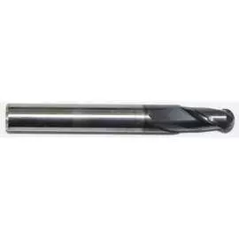 Концевая монолитная твердосплавная сферическая фреза СпецТехИнструмент D6BN3.0L50T2AlTiNHRC60ASTI