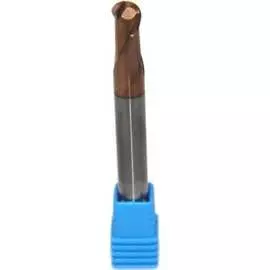 Концевая монолитная твердосплавная сферическая фреза СпецТехИнструмент D8BN4.0L100T2BRHRC55BSTI