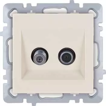 Концевая спутниковая механизм тв розетки Nilson moda-advantage 20122437