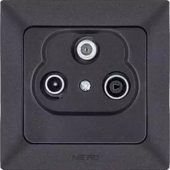 Концевая tv-radio-sat розетка NE-AD Aras 93-124-24