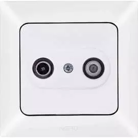 Концевая tv-sat розетка NE-AD Aras 93-126-30