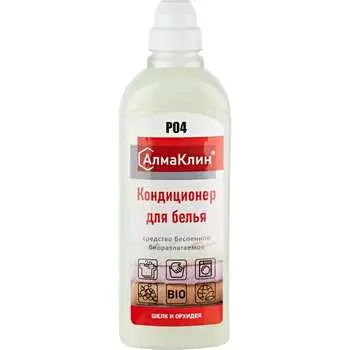 Кондиционер для белья ООО "БАЗОВАЯ ДЕЗИНФЕКЦИЯ" АлмаКлин P04 P04-Ш/О-1Л