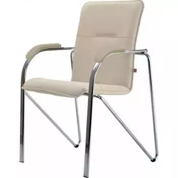 Конференц-кресло ООО Комус samba silver светло-бежевый do122 бук 622246
