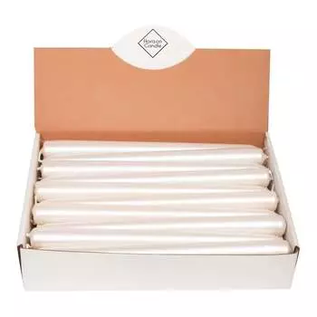 Коническая свеча MIR LIGHT ЭКОНОМ КРЕМОВАЯ HorizonCandle СС-68968