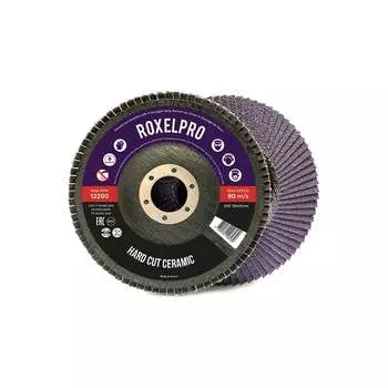 Конический лепестковый круг RoxelPro ROXPRO HARD CUT 111318R