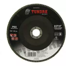 Конический торцевой лепестковый круг TUNDRA