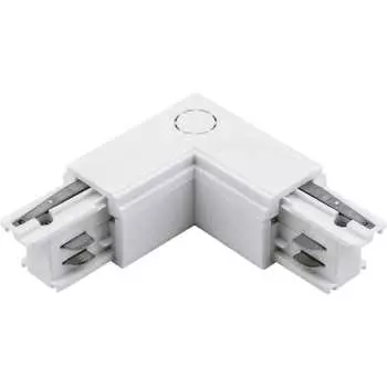 Коннектор для трековых систем DesignLed CN-3F-L-L-WH