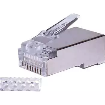 Коннекторы SUPRLAN 8P8C F/UTP Cat.6 3U (RJ-45) (100 pcs) 10-0202