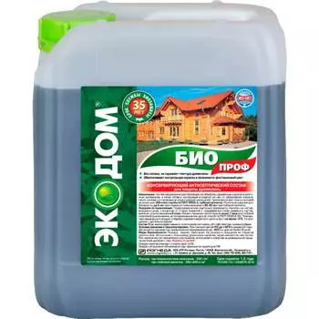 Консервирующий антисептик для защиты древесины Экодом Биопроф 36149