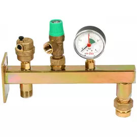 Консоль для подключения расширительного бака с группой безопасности котла и отсекающим клапаном uni-fitt 256d3230