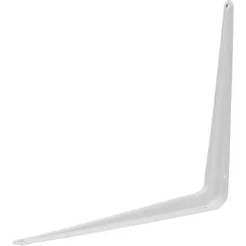 Консоль ELEMENT с 1 ребром жесткости 350x300 белый 136230