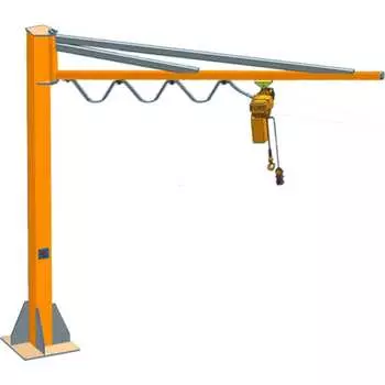 Консольный кран TOR PSJ44025 250 кг, 4x4 м 1005961