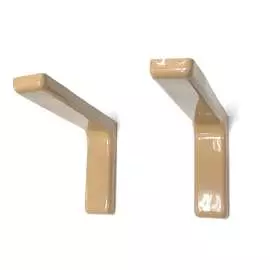 Консоль с декоративной накладкой gvm 240 мм beige бежевый rgm.0240.bad