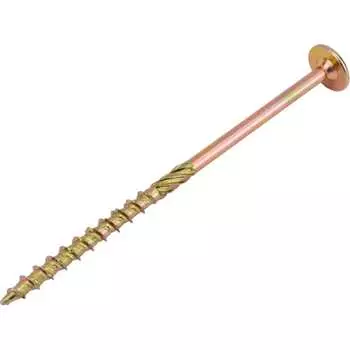 Конструкционный оцинкованный шуруп STARFIX 6x120 мм, 10 шт. SMZ3-94685-10