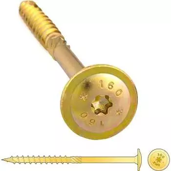 Конструкционный шуруп по дереву RMG 8x120, 500 Ш/К-Ц-008-0120-Т40-0500