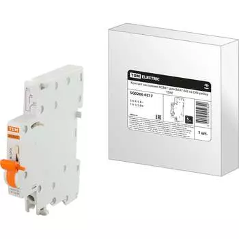 Контакт состояния для ВА47-60 на DIN-рейку TDM ELECTRIC КСВ47 SQ0206-0217