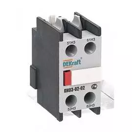 Контактная приставка лицевой установки DEKraft ПК03-02-02 24102DEK