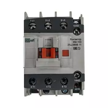 Контактор DEKraft КМ-103 25А 380В АС3 22119DEK 1113352