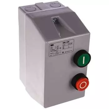 Контактор кми-11860 18а 220в/ас3 ip54 iek kkm16-018-220-00 128121