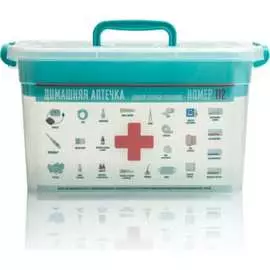 Контейнер для медикаментов ПОЛИМЕРБЫТ Домашний Доктор 63281003