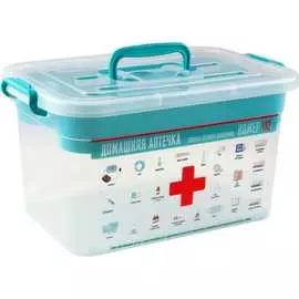 Контейнер для медикаментов ПОЛИМЕРБЫТ Домашний Доктор 63280903