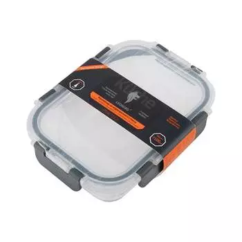 Контейнер Leonord praktisch, объем: 1500 мл, из жаропрочного стекла с пластик крышкой со съёмными защёлками 106072