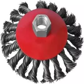 Конусная щетка для УШМ INTERTOOL BT-4115