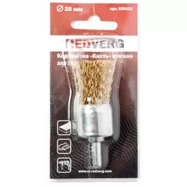 Кордщетка-кисть для дрели REDVERG 6623599