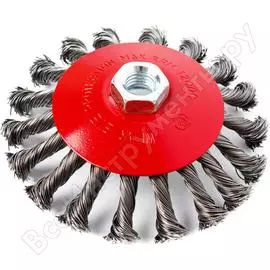 Витая радиальная кордщетка для МШУ REDVERG 6623620