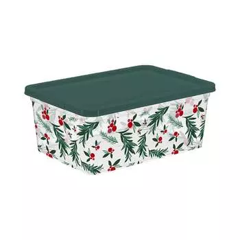 Коробка ПОЛИМЕРБЫТ зимняя брусника 437158400