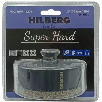 Коронка алмазная Hilberg Super Hard HH691