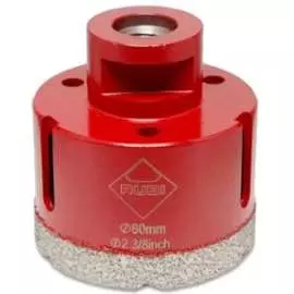 Коронка алмазная по керамограниту граниту мрамору RUBI