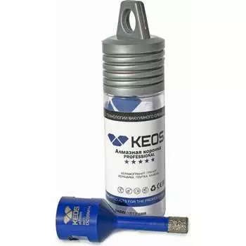 Коронка алмазная по керамограниту KEOS PRO DC08M14