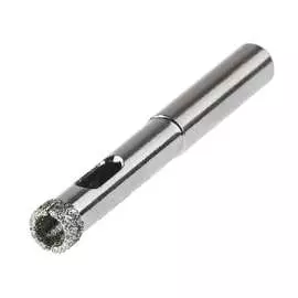 Коронка алмазная трубчатая по керамограниту flex 226-002 dhs (8х60 мм; высота сегмента 5 мм; a3; 60р) hammer 58965