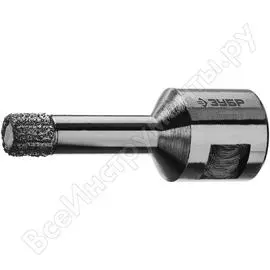 Универсальная алмазная коронка ЗУБР Профессионал 29865-08-М14