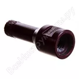 Коронка алмазная вакуумная по камню d14-10w-35l-m14 (14х35 мм; м14) messer 06-35-014