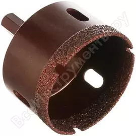 Коронка алмазная вакуумная по камню d68-10w-35l-ш11 (68х35 мм; хвостовик hex11 мм) messer 06-36-068