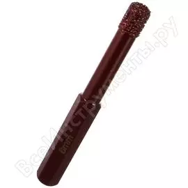 Коронка алмазная вакуумная по камню d8-10w-35l-ш8 (8х35 мм; хвостовик hex8 мм) messer 06-36-008