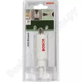 Коронка биметаллическая 29 мм bosch 2609255604