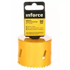 Коронка биметаллическая (60 мм; 38 мм) inforce 11-01-065