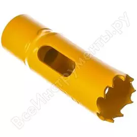 Коронка биметаллическая m3 (19х37 мм) dewalt dt83019