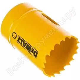 Коронка биметаллическая m3 (37х37 мм) dewalt dt83037