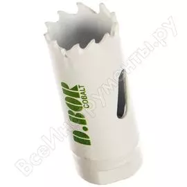 Коронка биметаллическая м42 cobalt 8% 21 мм d.bor 9h-4102105d