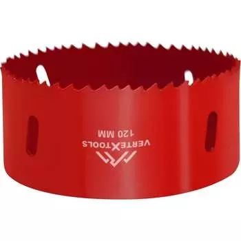 Коронка биметаллическая vertextools 2525-120