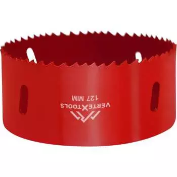 Коронка биметаллическая vertextools 2525-127