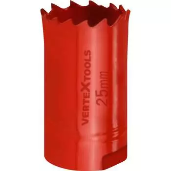 Коронка биметаллическая vertextools 2525-25