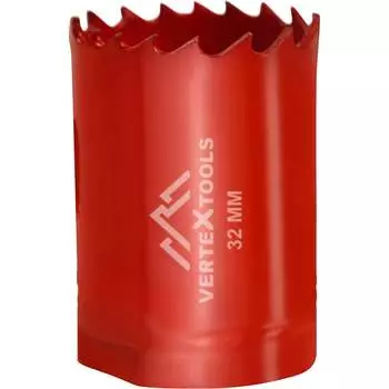 Коронка биметаллическая vertextools 2525-32