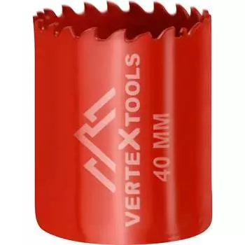 Коронка биметаллическая vertextools 2525-40
